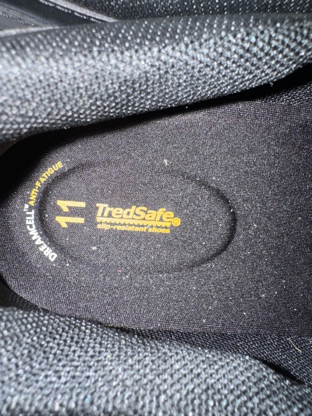 TredSafe Women's Sara II Slip-On Shoes Size 11 Black Slip-Resistant NWT - Picture 7 of 10